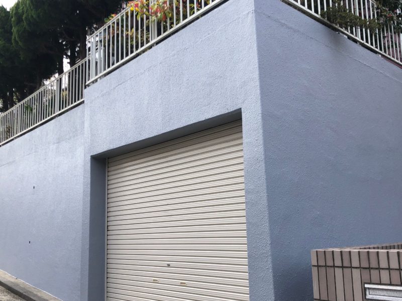横浜市南区K様邸パーフェクトトップ塀塗装施工後