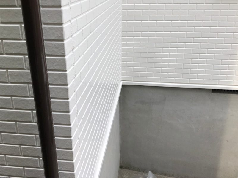 横浜市磯子区T様邸ファインシリコンフレッシュ外壁塗装施工後画像