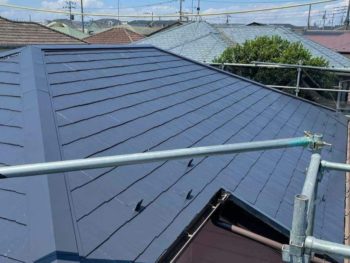 藤沢市S様邸サーモアイ4F屋根塗装施工後画像