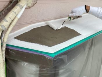 藤沢市S様邸出窓天端錆止め塗装