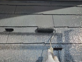横浜市西区E様邸屋根塗装施工事例画像