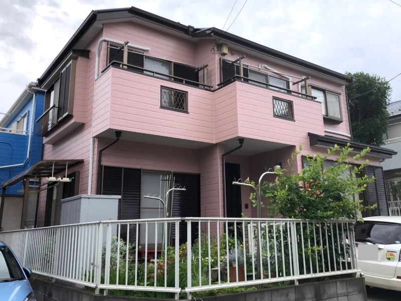 藤沢市S様邸パーフェクトセラミックトップG外壁塗装施工後画像
