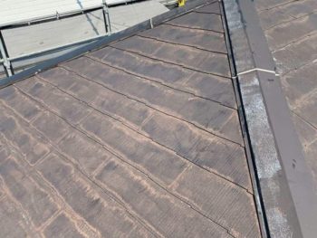 藤沢市S様邸サーモアイ4F屋根塗装施工前画像