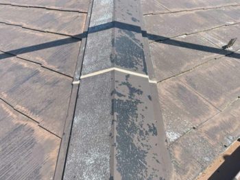 藤沢市S様邸棟板金塗装施工前画像