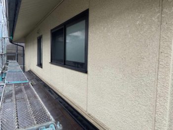 横浜市栄区N様邸パーフェクトセラミックトップG2階外壁塗装施工前画像