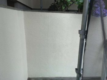 横浜市栄区O様邸塀塗装施工前画像