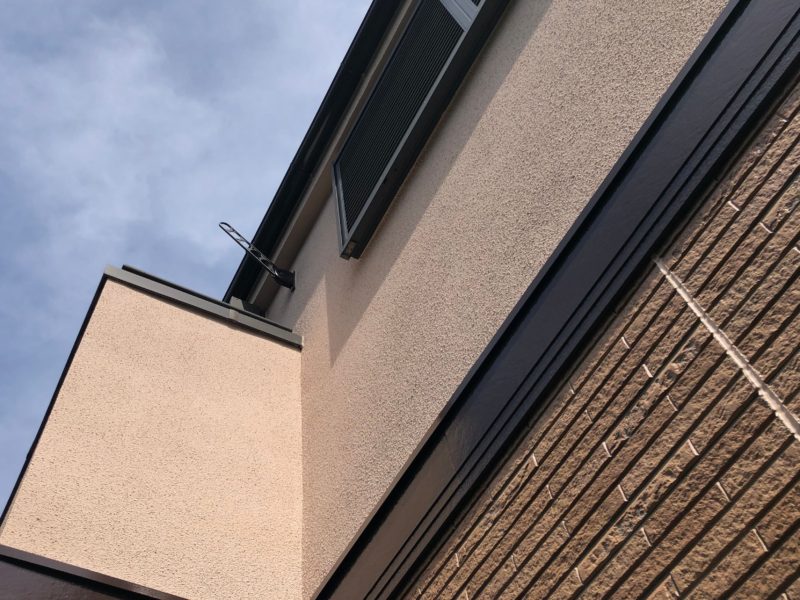 横浜市旭区K様邸インディフレッシュセラ＆UVプロテクトクリヤー外壁塗装施工後画像