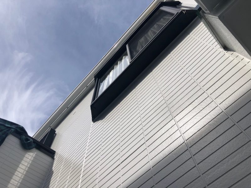 横浜市港南区F様邸ファインパーフェクトトップ外壁塗装施工後画像