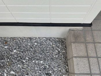 横浜市港南区F様邸水切り塗装施工後画像