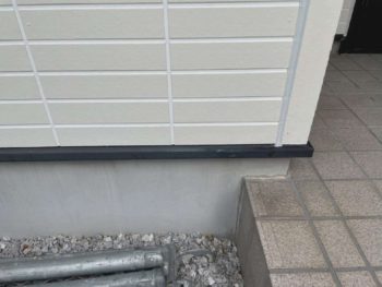 横浜市港南区F様邸水切り塗装施工前画像