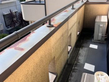 横浜市金沢区N様邸超低汚染リファイン1000Si-IR外壁塗装施工前画像