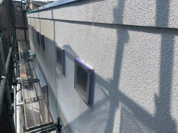横浜市金沢区T様邸超低汚染リファイン1000MS-IR外壁塗装下塗り