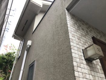 横浜市栄区S様邸超低汚染リファイン1000Si-IR外壁塗装施工前画像