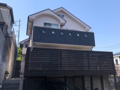 横浜市栄区 S 様邸 超低汚染リファイン1000Si-IR 外壁塗装