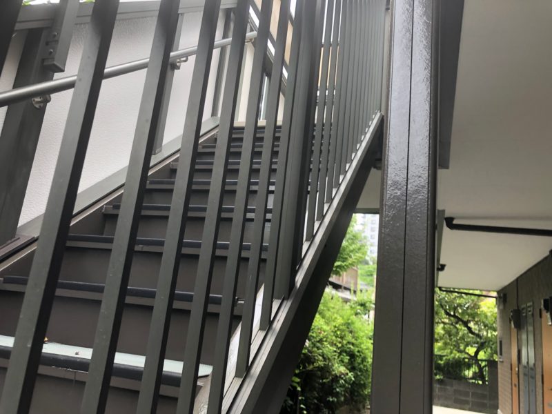 横浜市金沢区S様所有アパートB超低汚染リファイン艶消1000MS-IR外壁塗装施工後画像