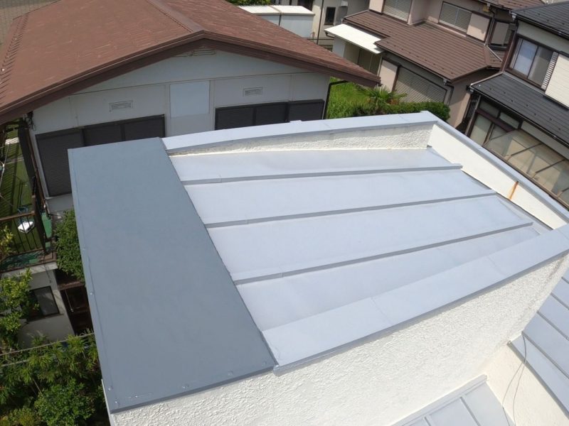 横浜市金沢区O様邸サーモアイSi屋根塗装施工後画像
