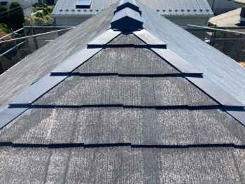 横浜市栄区O様邸スーパーシャネツサーモF屋根塗装施工前画像