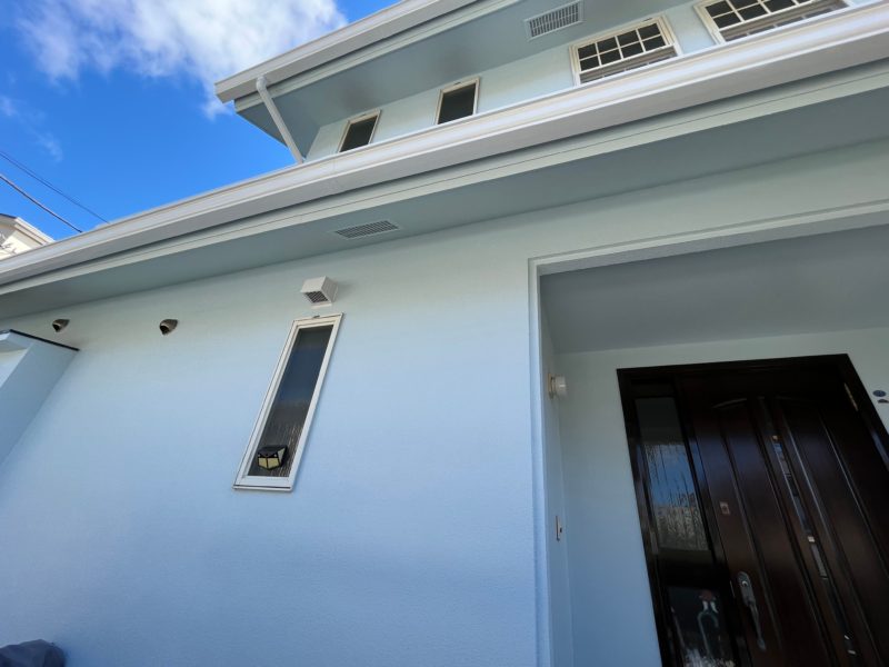 横浜市栄区O様邸超低汚染リファイン1000Si-IR外壁塗装施工後画像
