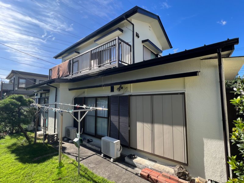横浜市港南区I様邸超低汚染リファイン1000Si-IR外壁塗装施工後画像