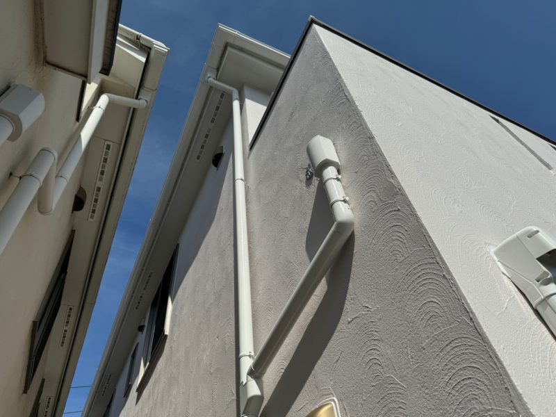 横浜市鶴見区T様邸超低汚染リファイン艶消1000MS-IR外壁塗装施工後画像