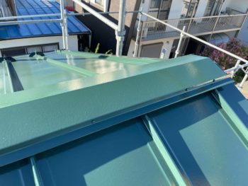 横浜市港南区I様邸棟板金塗装施工後画像