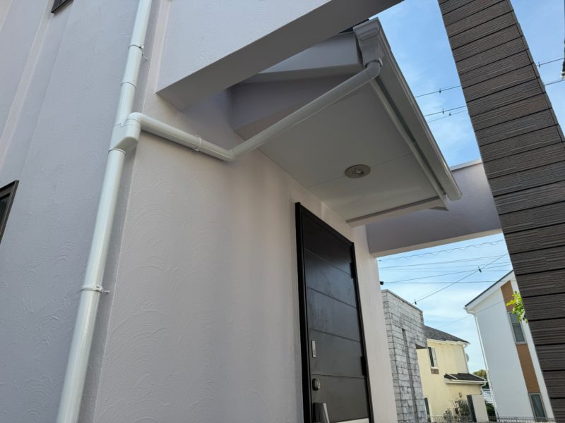 横浜市鶴見区T様邸超低汚染リファイン艶消1000MS-IR外壁塗装施工後画像