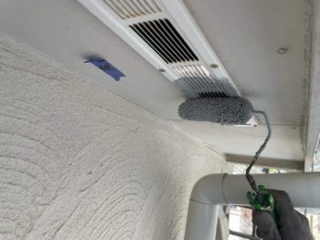 横浜市鶴見区T様邸軒天換気口錆止め塗装