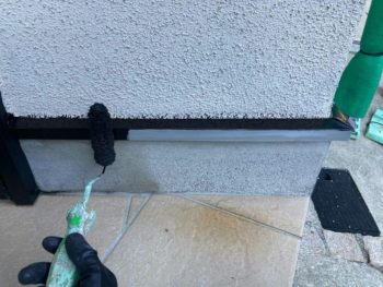 横浜市港南区M様邸水切り錆止め塗装