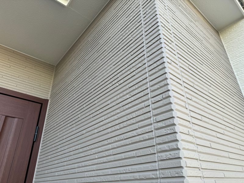 横浜市緑区T様邸超低汚染リファイン艶消1000MS-IR外壁塗装施工後画像