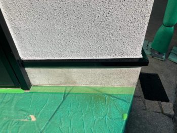 横浜市港南区M様邸水切り塗装施工後画像