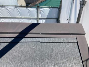 横浜市港南区M様邸棟板金塗装施工前画像