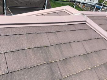 横浜市緑区T様邸棟板金塗装施工前画像