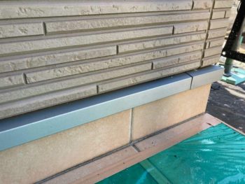 横浜市緑区T様邸水切り塗装施工前画像