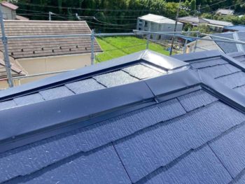 横浜市緑区T様邸棟板金塗装施工後画像