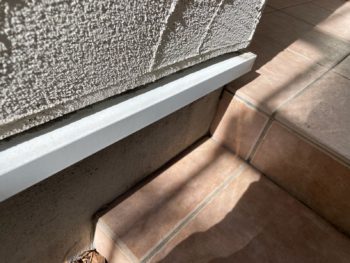 横浜市旭区Y様邸水切り塗装施工前画像