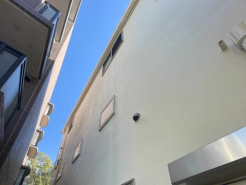 横浜市鶴見区J様邸パーフェクトセラミックトップG外壁塗装施工後画像