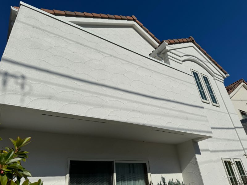 横浜市旭区Y様邸超低汚染リファイン艶消1000MS-IR外壁塗装施工後画像