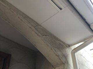 横浜市旭区Y様邸超低汚染リファイン艶消1000MS-IR外壁塗装施工前画像