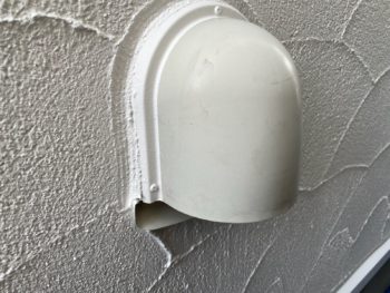 横浜市旭区Y様邸換気フード塗装施工前画像