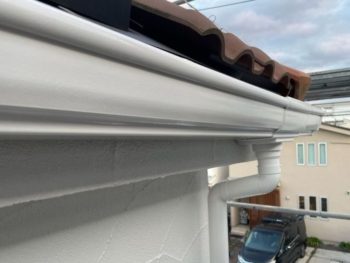 横浜市旭区Y様邸軒樋塗装施工後画像