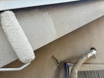 横浜市鶴見区J様邸破風塗装下塗り