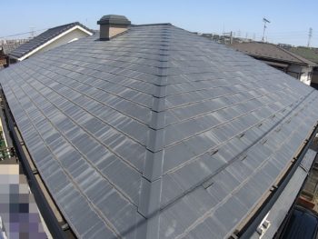 横浜市栄区M様邸サーモアイSi屋根塗装施工前画像