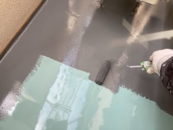 横浜市保土ヶ谷区M様邸ベランダ防水塗装施工事例画像