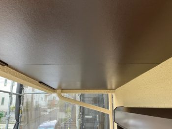 横浜市港南区O様邸軒天塗装施工後画像