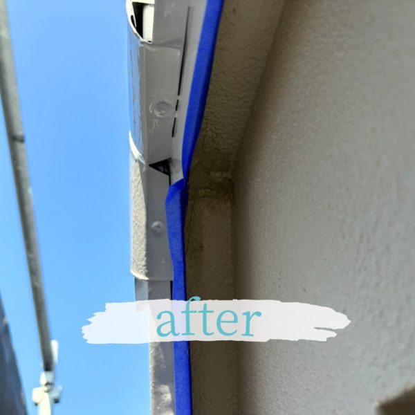 ひび割れ補修後画像