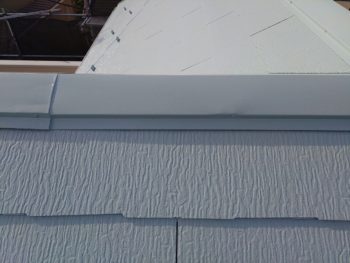 横浜市金沢区N様邸棟板金塗装施工後画像