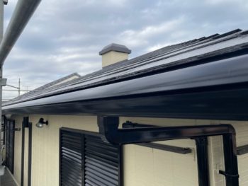 横浜市栄区M様邸軒樋塗装施工後画像
