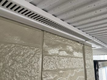 横浜市栄区M様邸軒天換気口塗装施工後画像