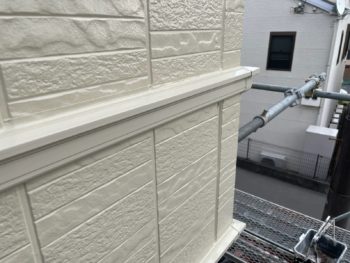 横浜市栄区M様邸化粧モール塗装施工後画像