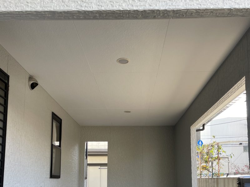 横浜市金沢区Y様邸超低汚染艶消リファイン1000MS-IR塗装後画像